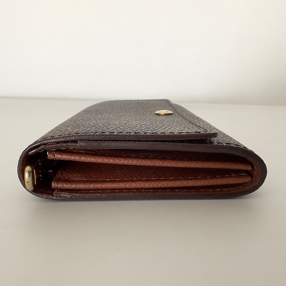 ✨Authentic LOUIS VUITTON Porte-Monnaie Monogram Bifold Wallet Brown M61735 - Picture 5 of 16